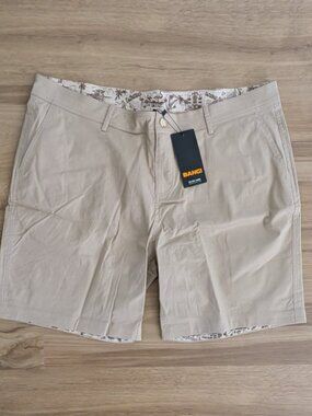 NWT BANG Miami, Bang Clothes Let's Have a Khaki Street Shorts – Men’s 3XL – Tan